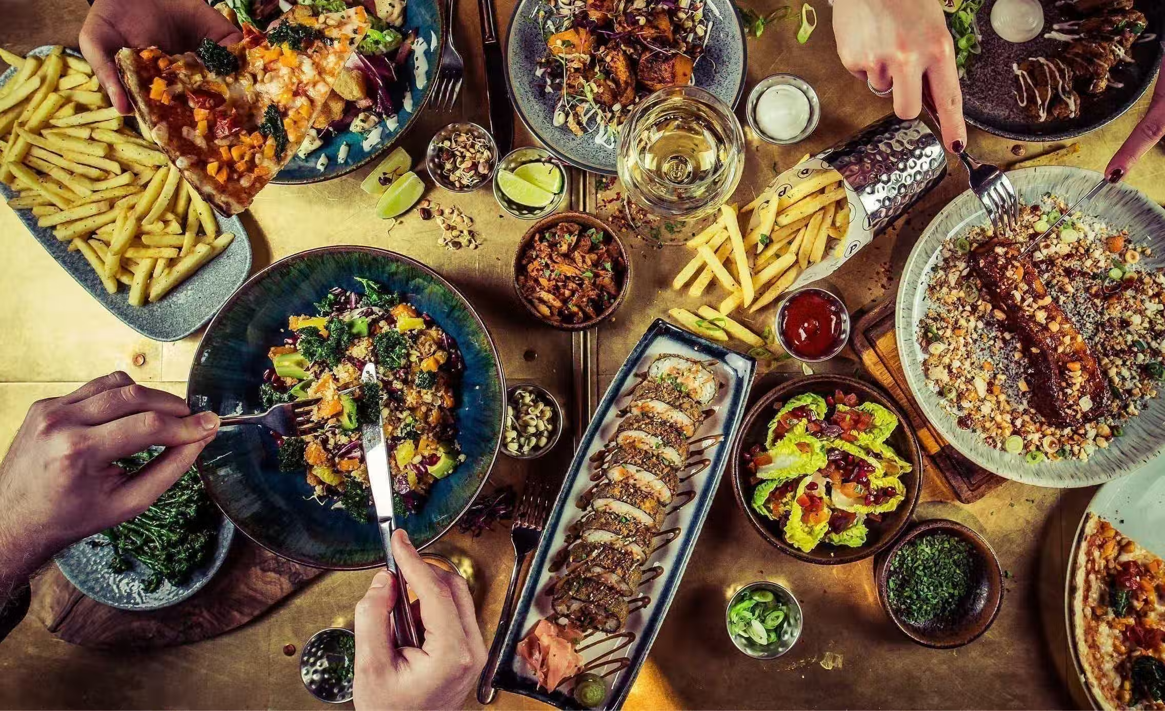 Restaurant, Puttshack Bank 1