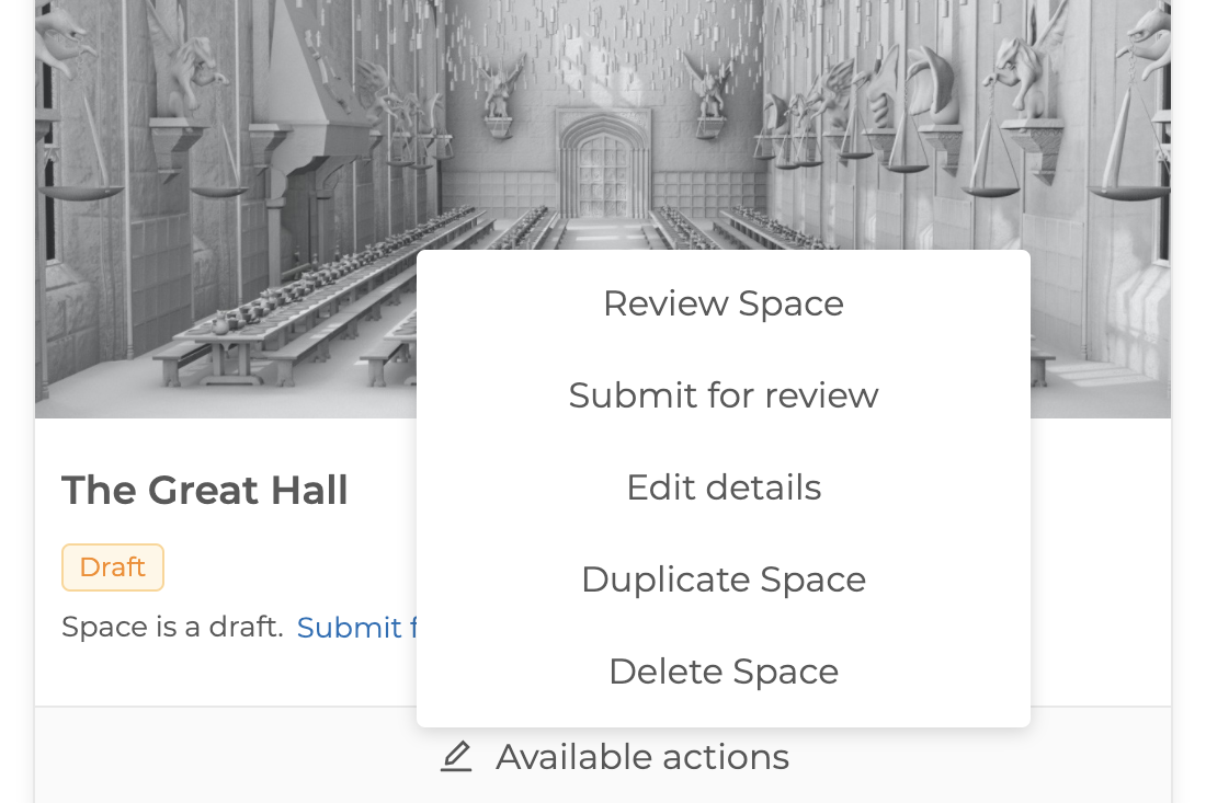 Direct Enquiry Venue DONT DELETE 3D tour